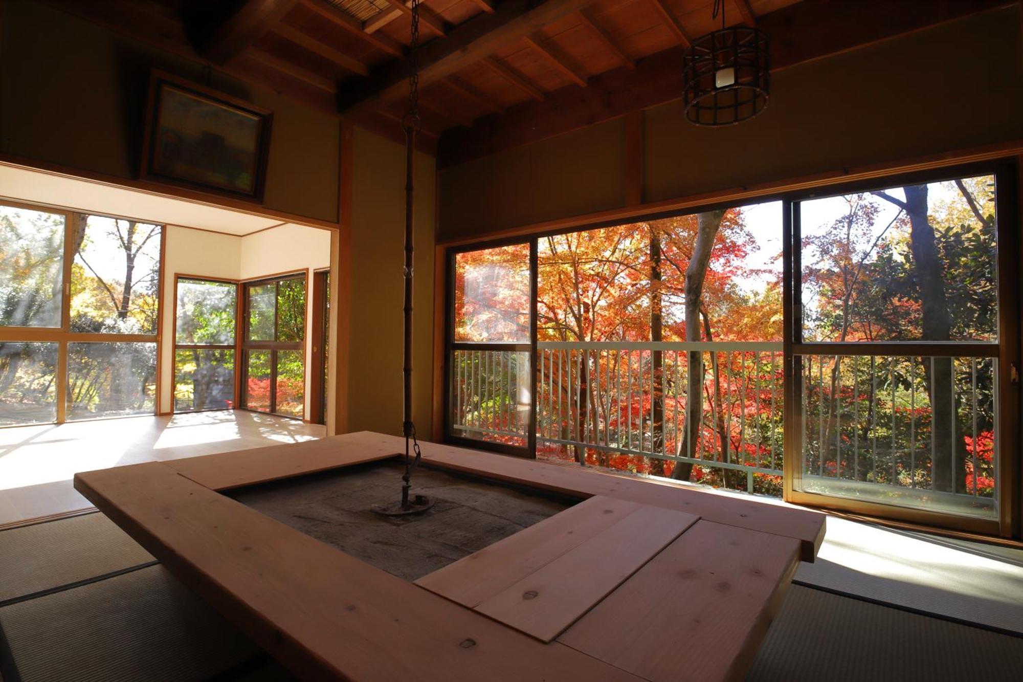 Hat Byakugoji, Japanese Traditional Fireplace　Hat白毫寺　自然豊富な別荘地にある囲炉裏付き一軒家 نارَ المظهر الخارجي الصورة